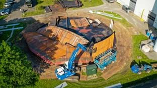 Agrocare - réservoir tampon de démolition - 6 000 m³