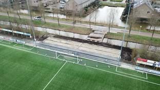 SV TOGB - Sloop voetbaltribune - 210 m²