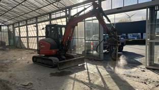 Zaandam -  Enlever le sol en béton - 5.021 m²