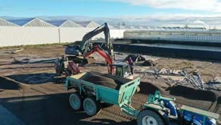 Anbauboden entfernen – De Kwakel – 21.045 m²